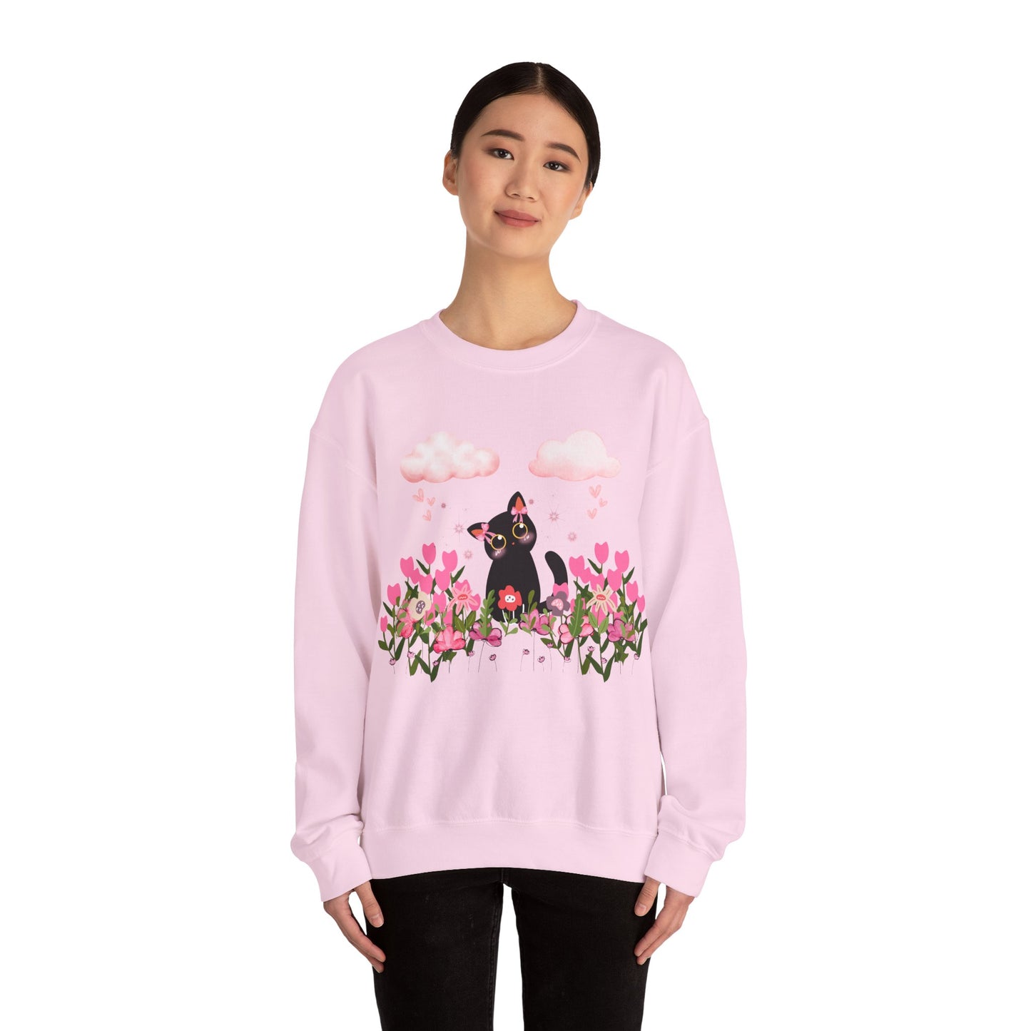 Black Cat Sweatshirt