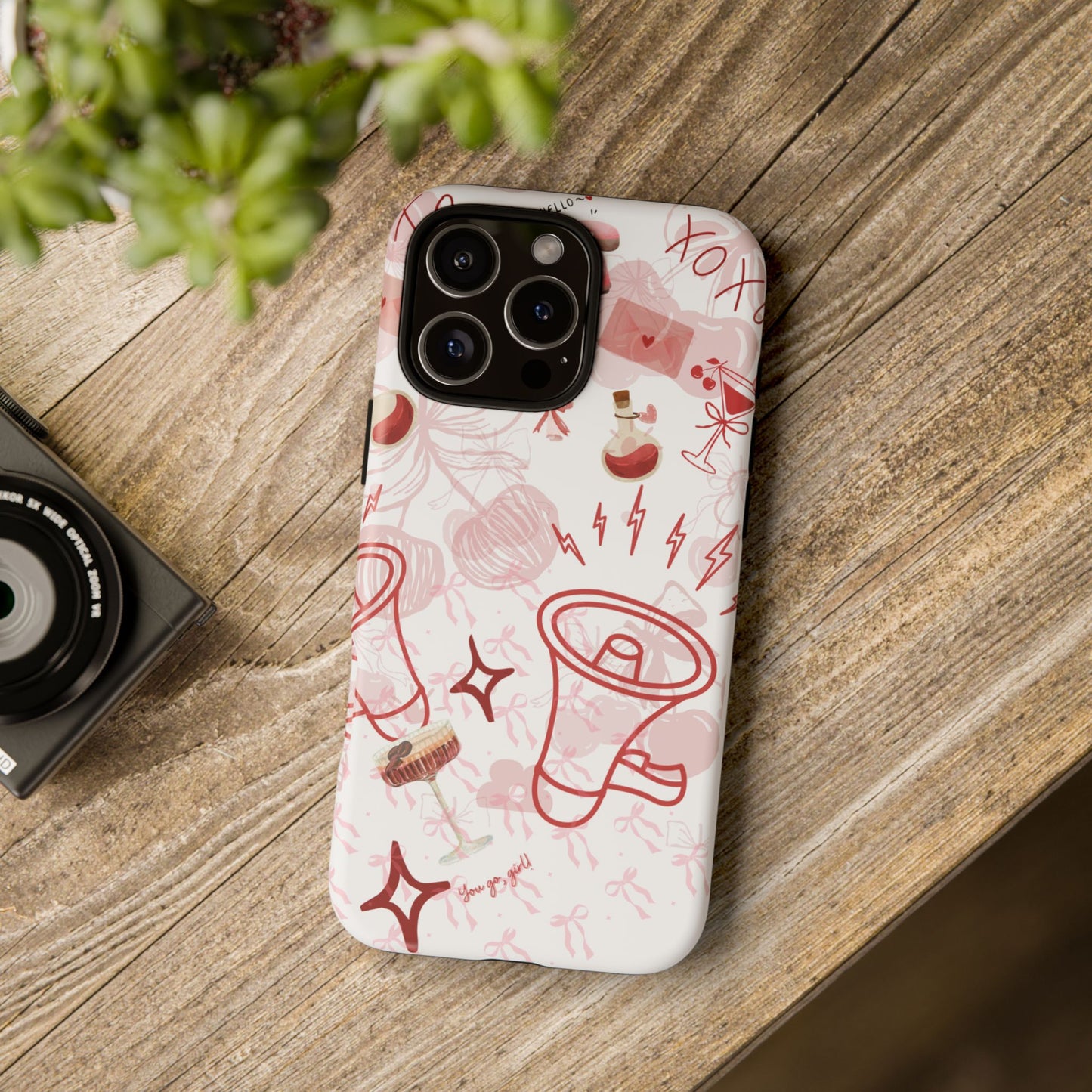 Phone Case - Cute Coquette Design