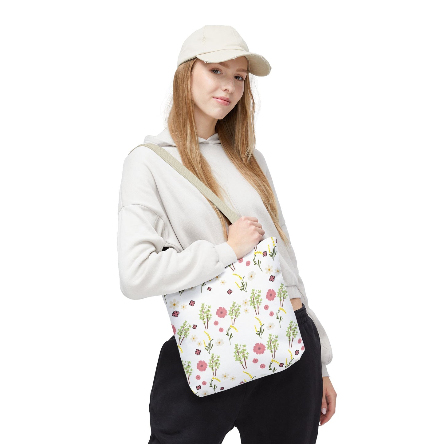 Bloom Tote – 13x13 Floral Everyday Bag