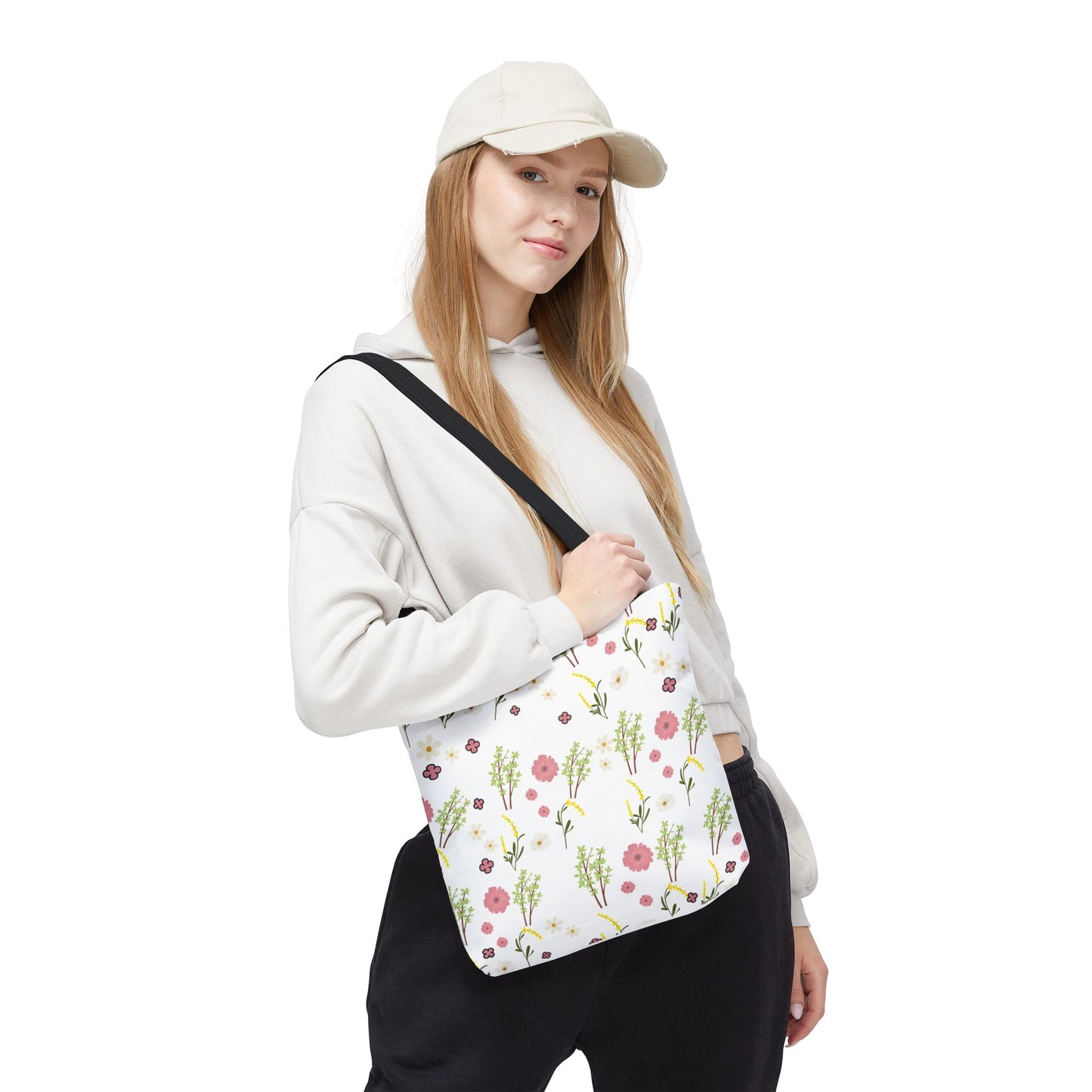 Bloom Tote – 13x13 Floral Everyday Bag