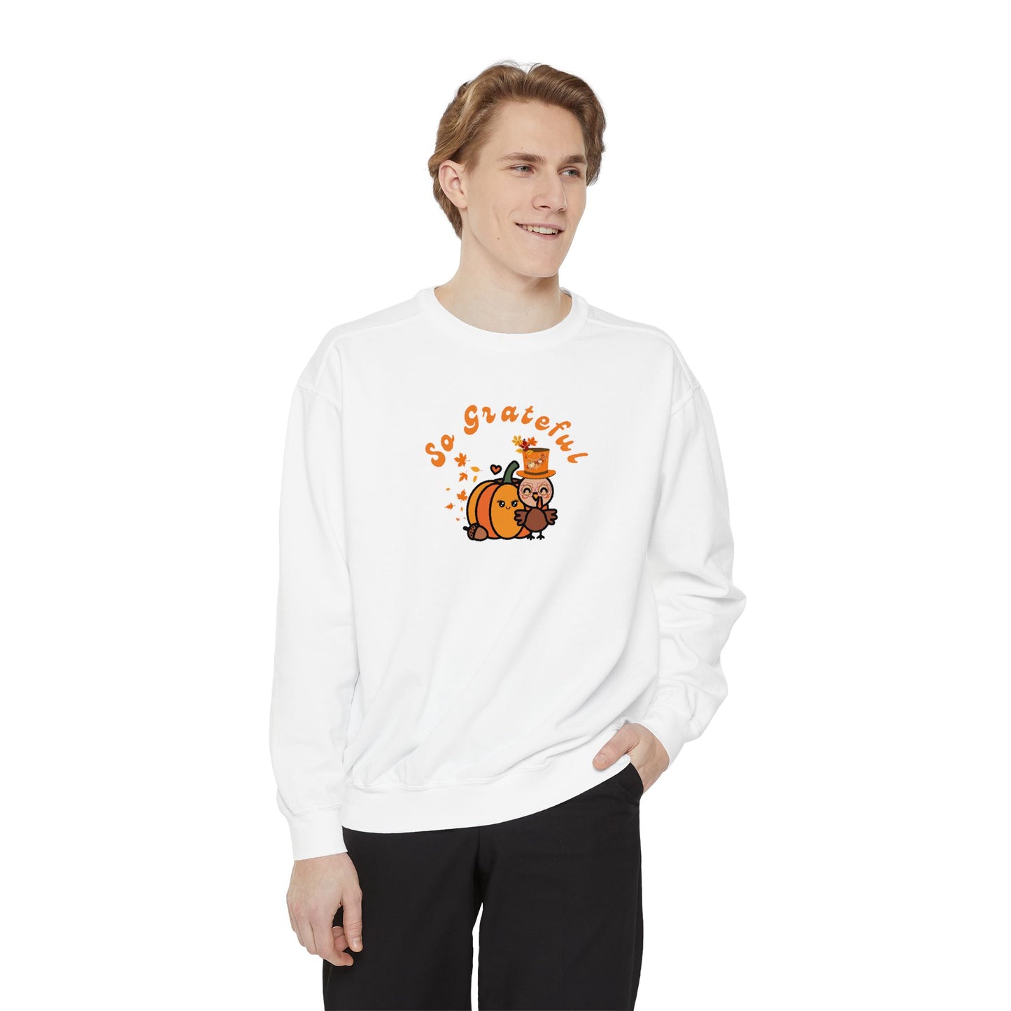 Turkey Unisex Sweatshirt - Thanksgiving Fall Harvest Design
