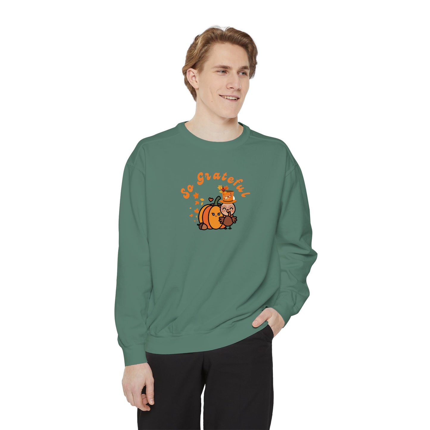 Turkey Unisex Sweatshirt - Thanksgiving Fall Harvest Design