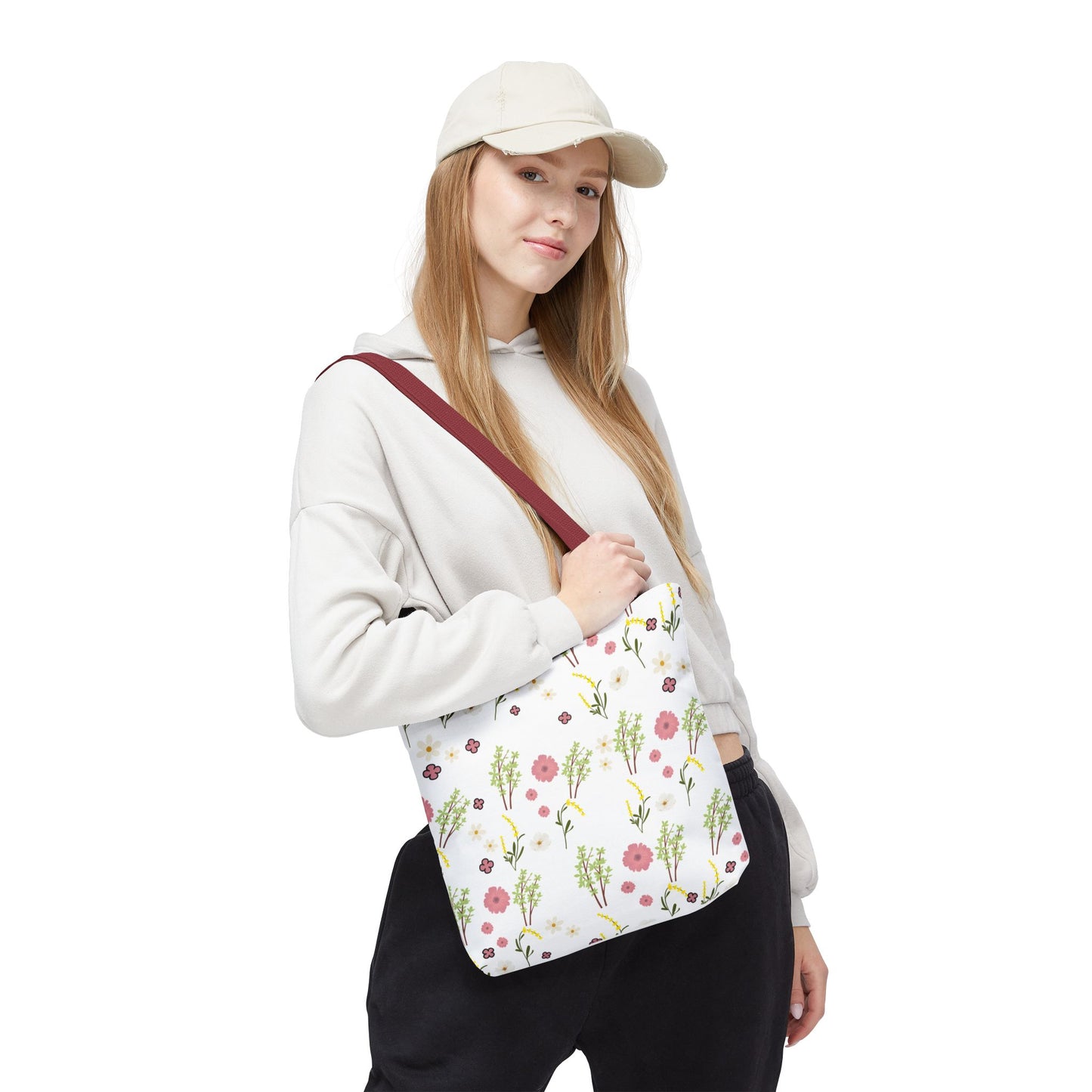 Bloom Tote – 13x13 Floral Everyday Bag